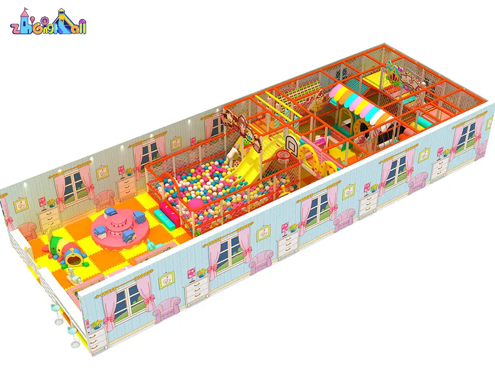 Candy Theme kids soft indoor playground ZH-CA-02