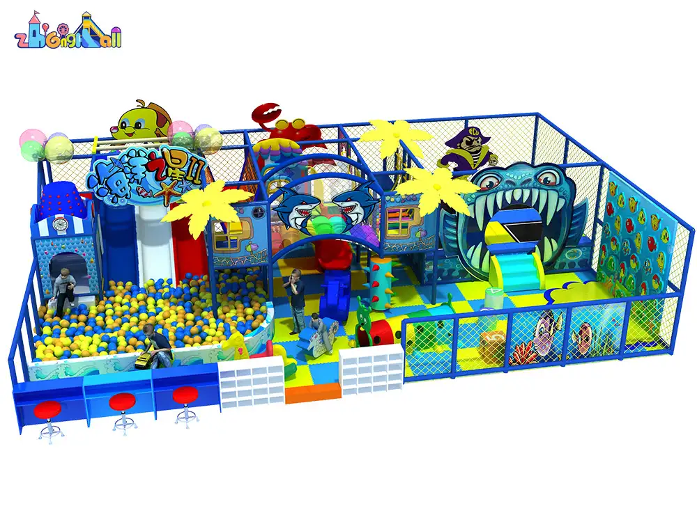Innovative Indoor Miracle Playground Equipment Parts ZH-OC-04