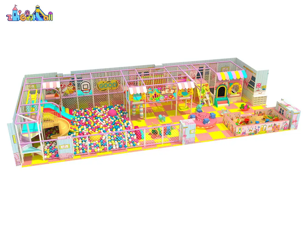 New Candy Theme Kids Indoor Playground for Sale ZH-CA-06