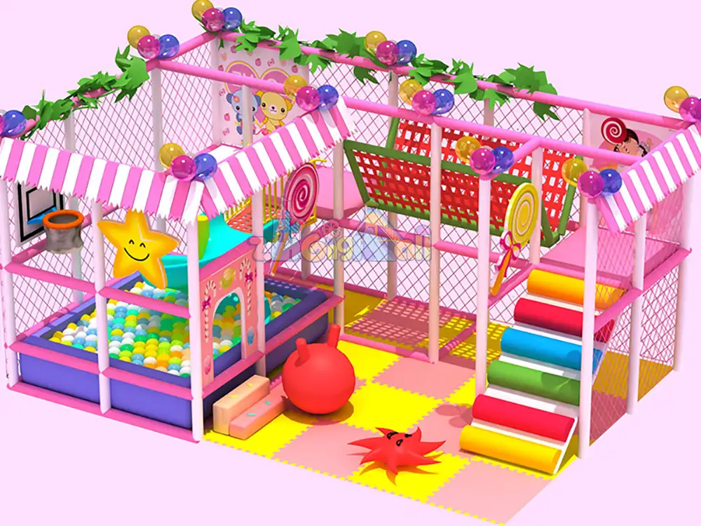 Sweety-Candy Theme Indoor Playground Set for Kids