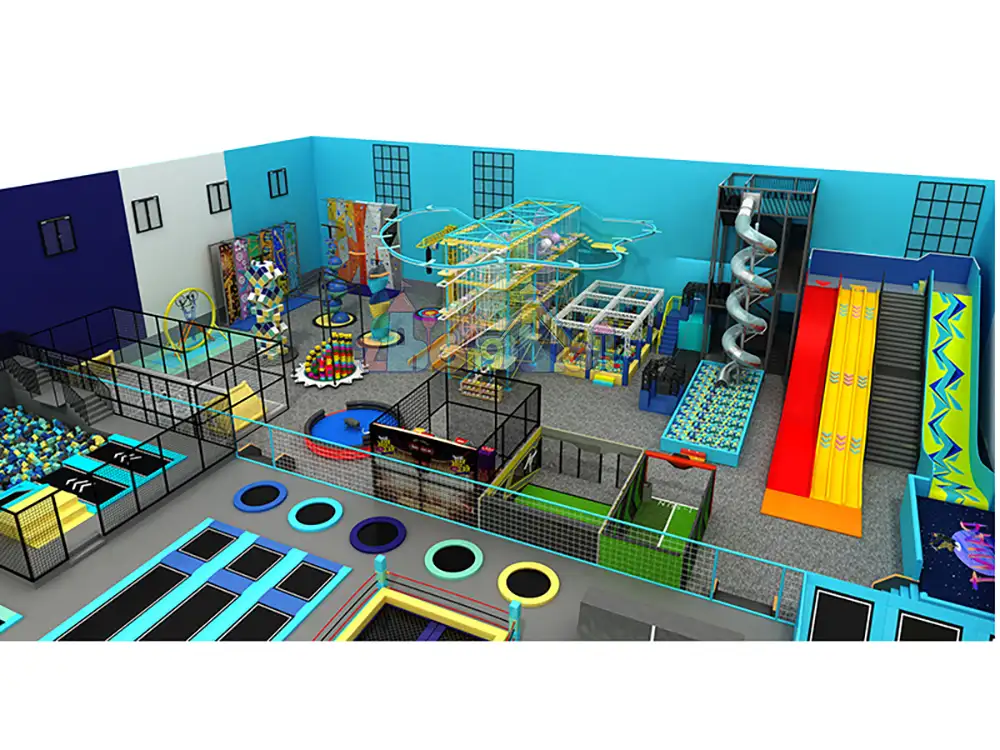 Buyer Preferred Indoor Trampoline Park With Favorable Price