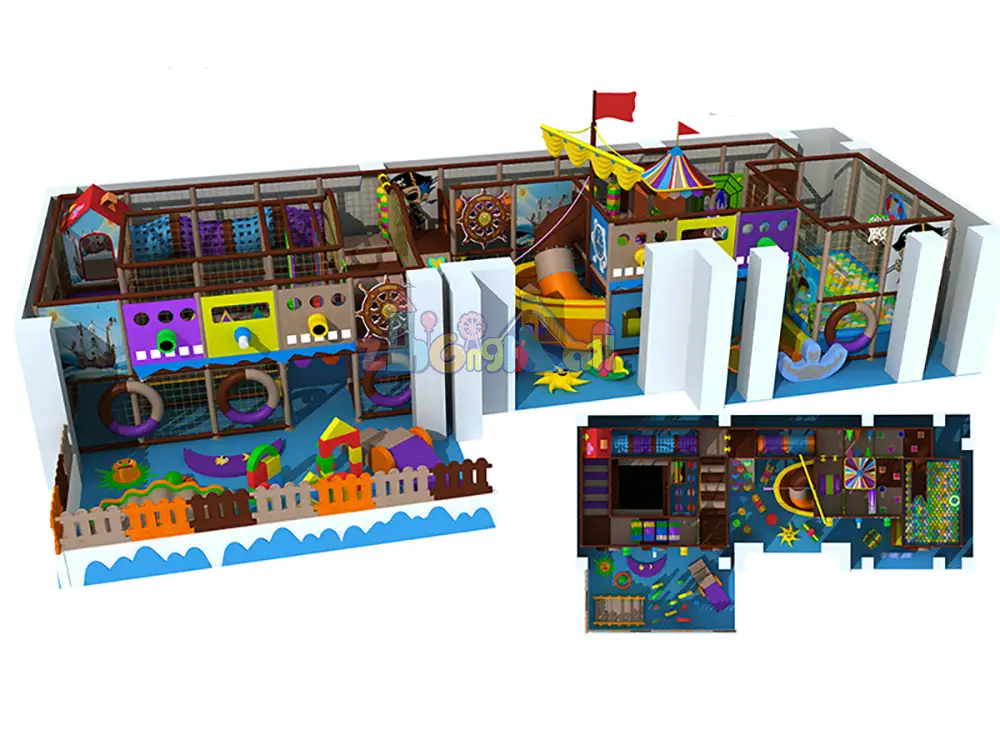 Piate Ship Patten Children's indoor Park Customized size