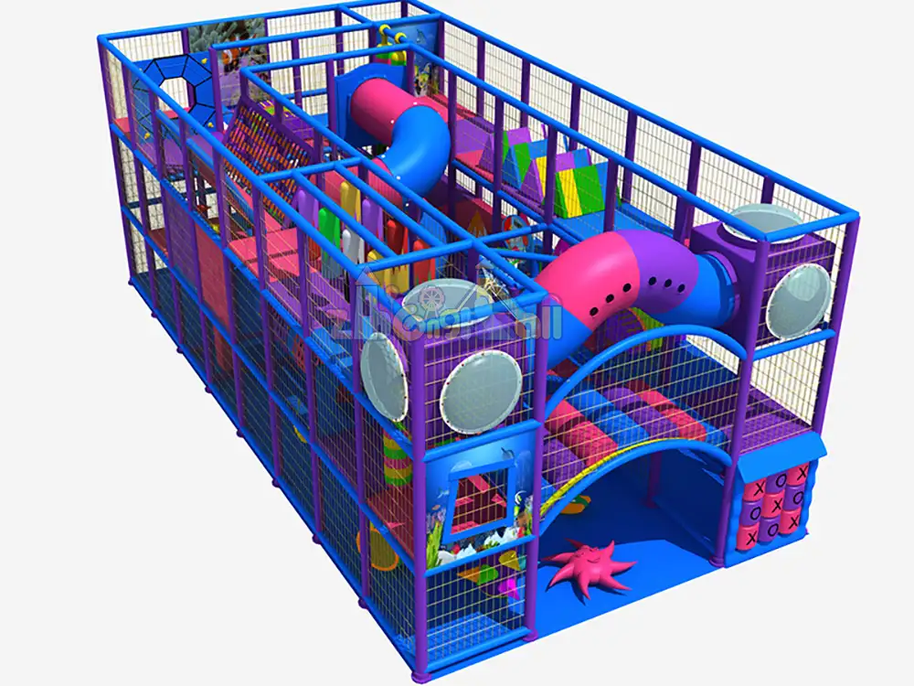 Attractive Free Customized Design for Preschool Indoor Playground Equipment