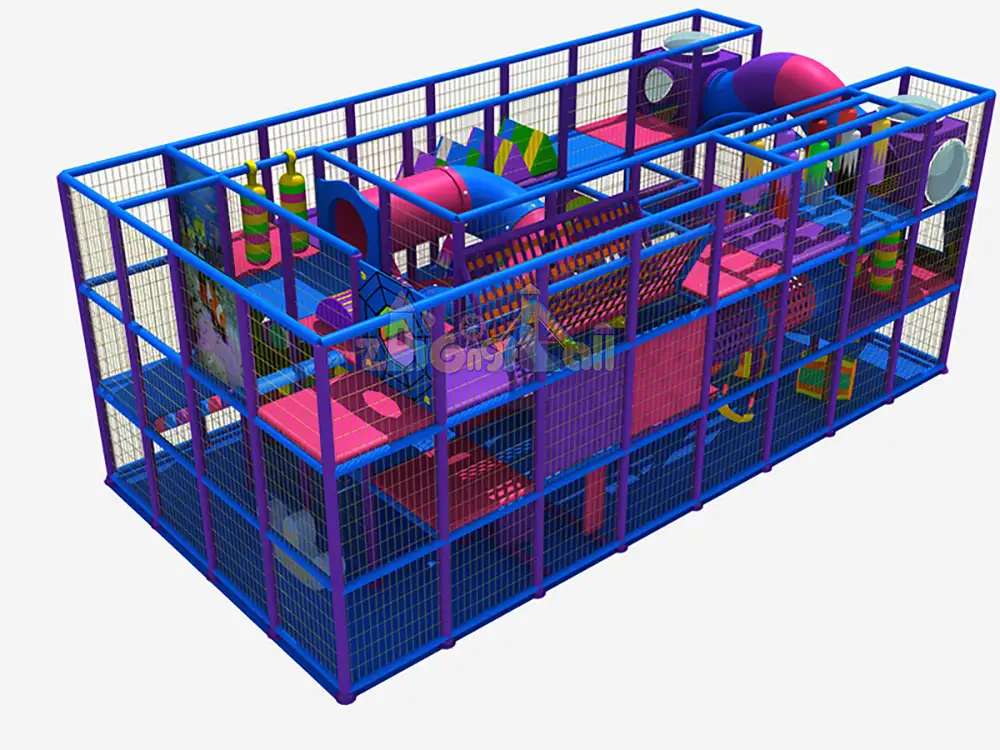 Attractive Free Customized Design for Preschool Indoor Playground Equipment