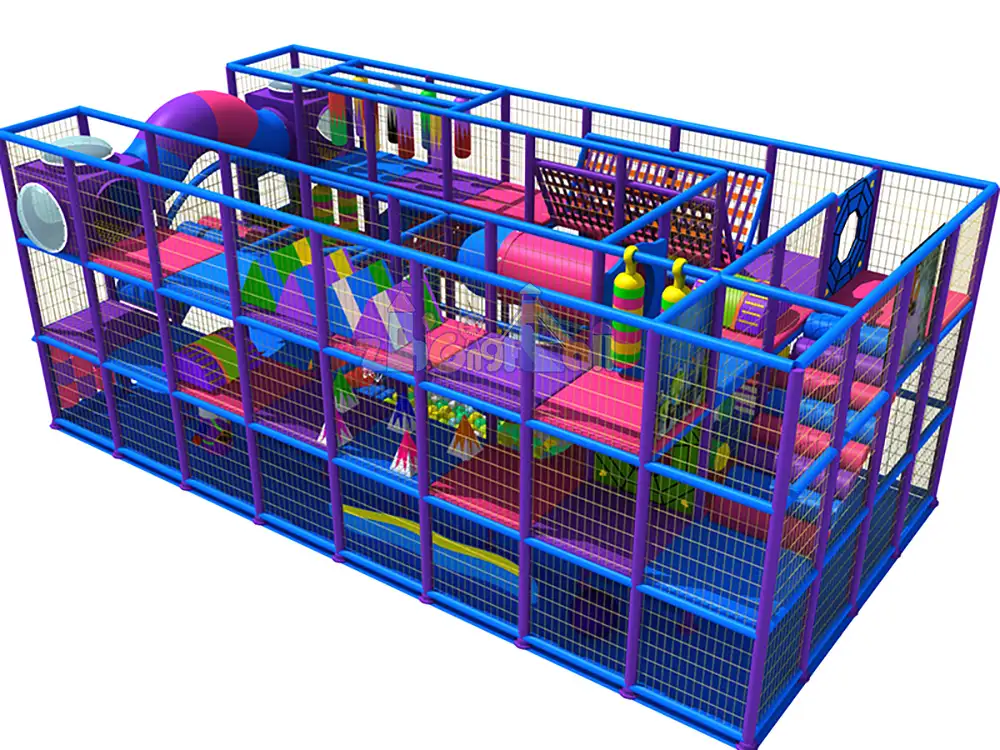 Attractive Free Customized Design for Preschool Indoor Playground Equipment