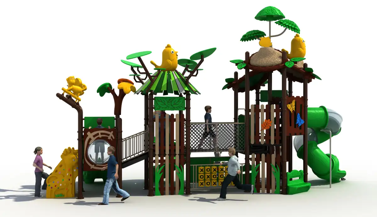 Chick Shaped Durable Children Outdoor Equipments in Preschool