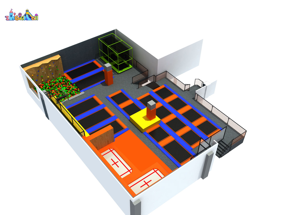 Customized Design Indoor Trampoline Park for Kids