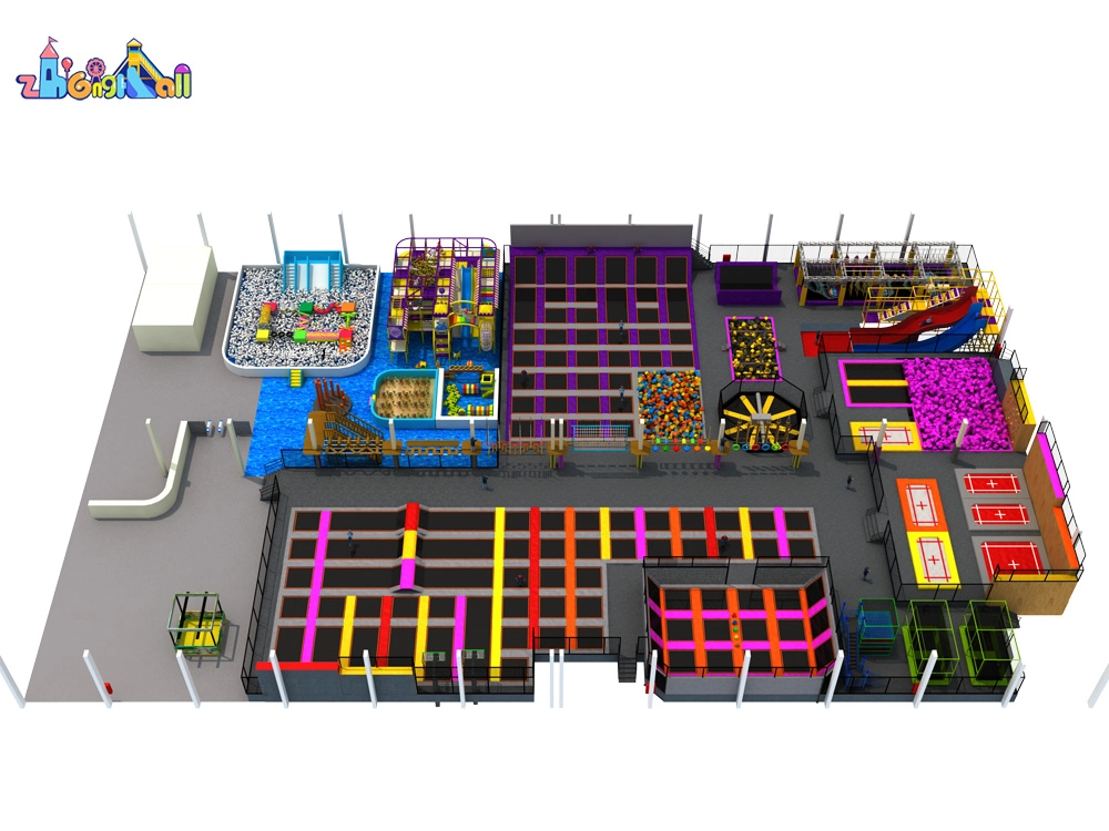 Hot Selling Indoor Trampoline Park With Nice Price for Kids