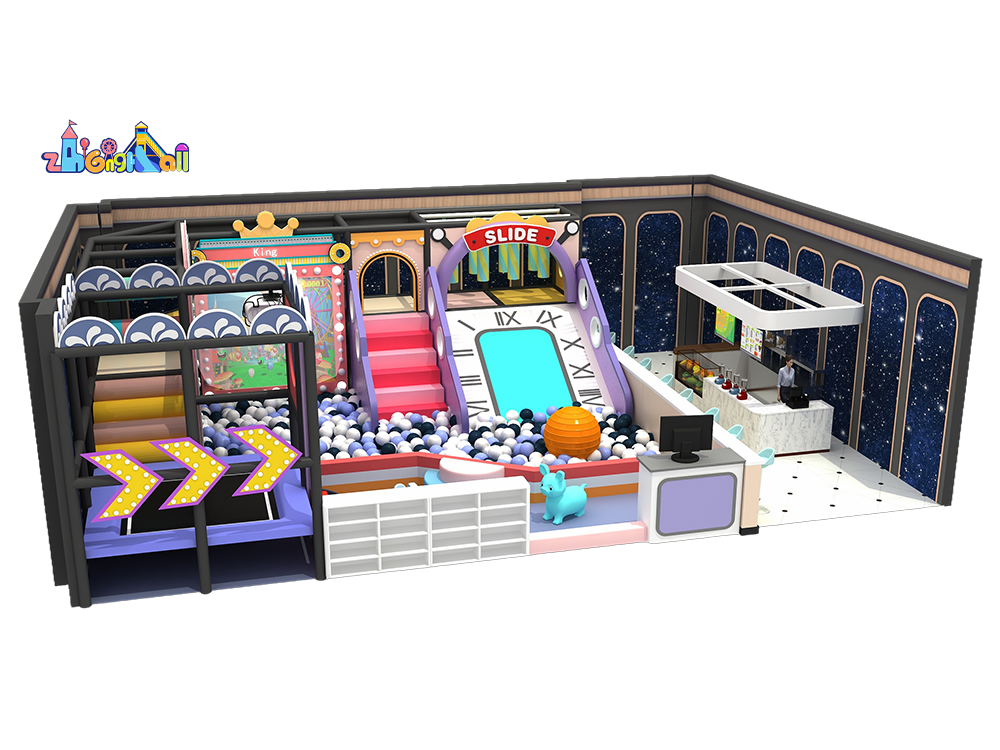 60 sqm soft play indoor playground plan