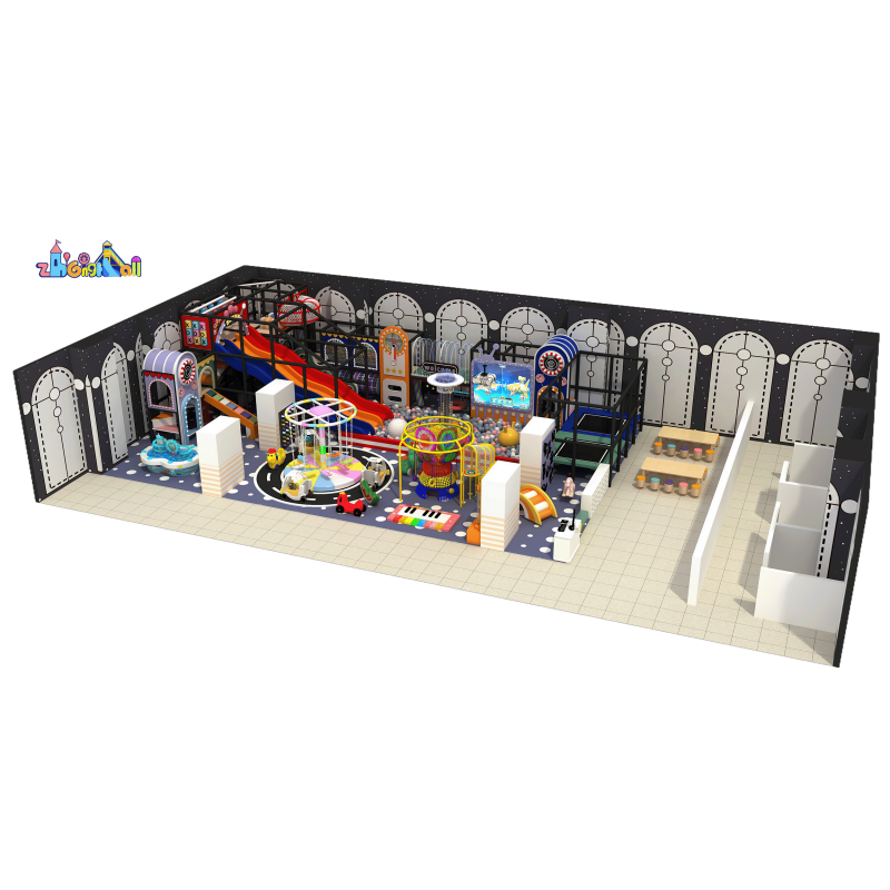 170 sqm kids indoor playground equipment play area