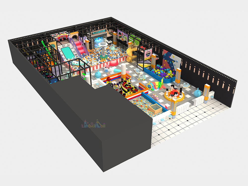 297㎡ Themed Indoor Playground Equipment