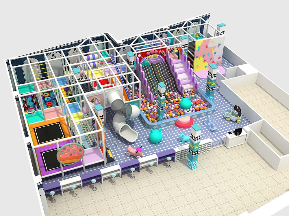 267㎡ indoor commercial playground for sale