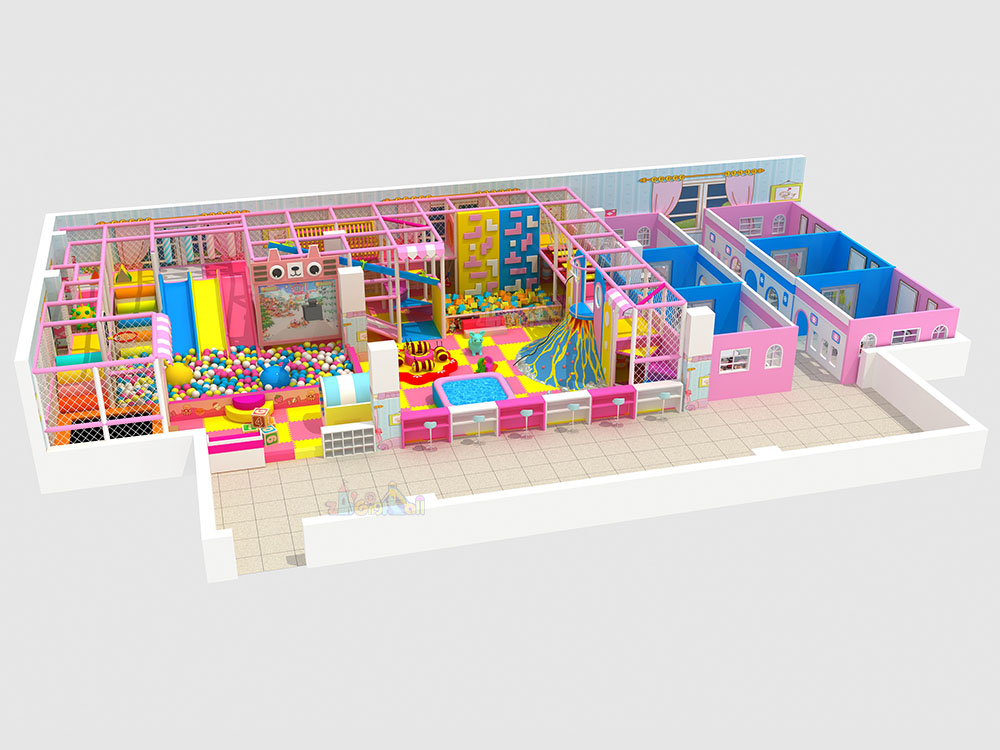 280㎡ China Produces Indoor Commercial Playgrounds