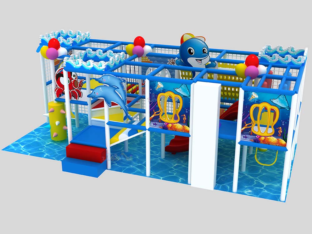 30㎡ Small Indoor Commercial Playground Suitable For Cafe Restaurants