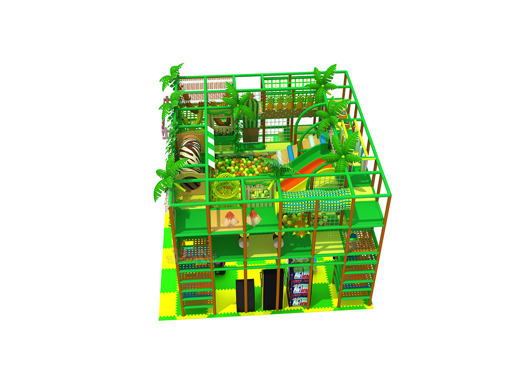 72㎡ Interactive, Safe and Colorful Indoor Playground Equipment For Sale