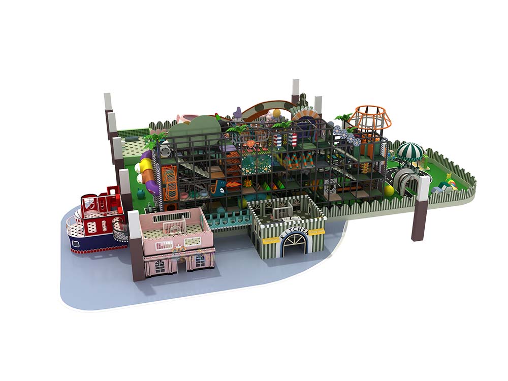 862㎡ Fantasy Kingdom Indoor Playground Adventure Center For Kids