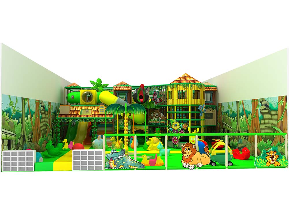 275㎡ Jungle-Themed Indoor Playground with Multifunctional Zones