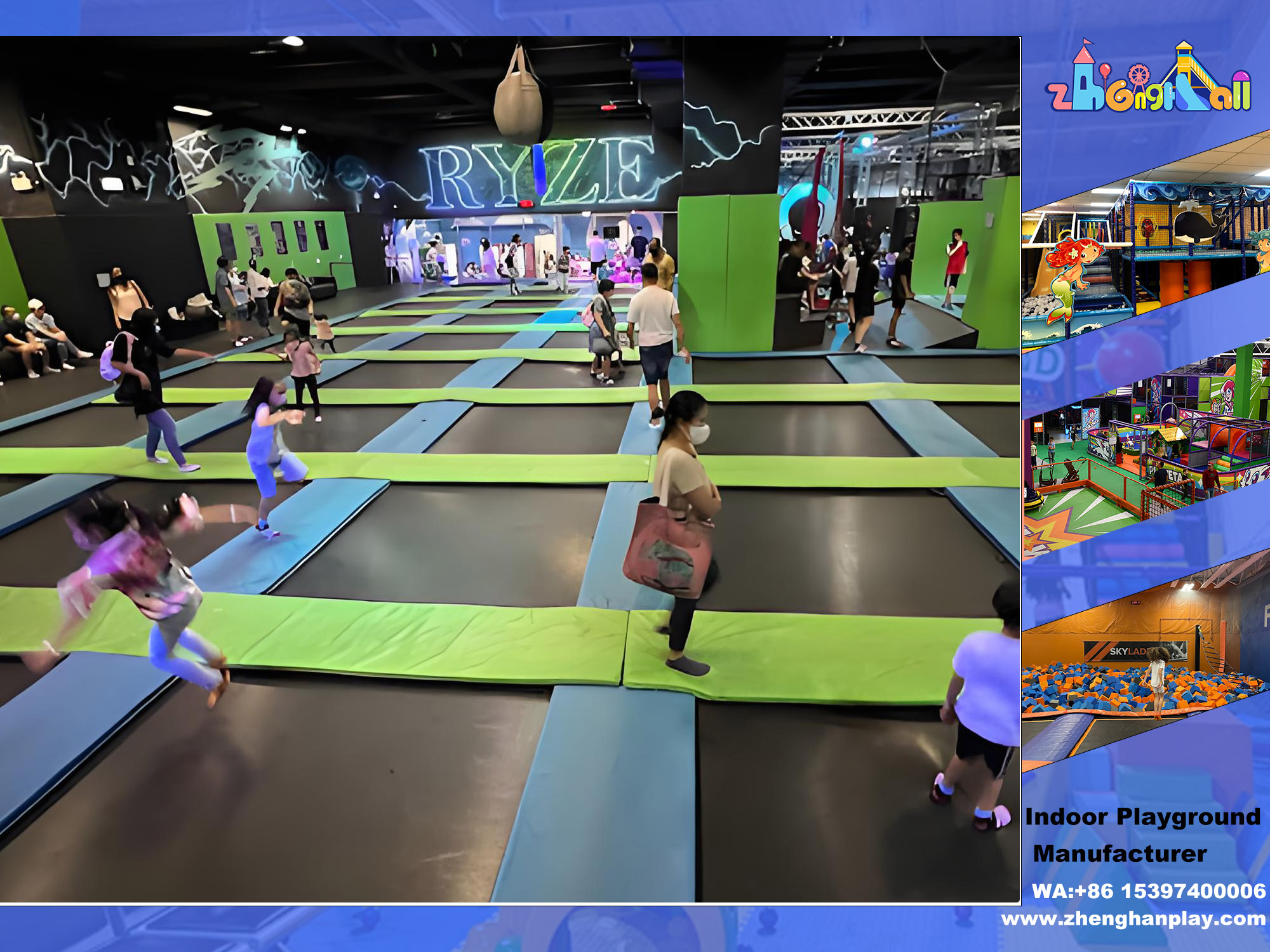 Exploring the World of the Enchanted Indoor Trampoline Adventure Park