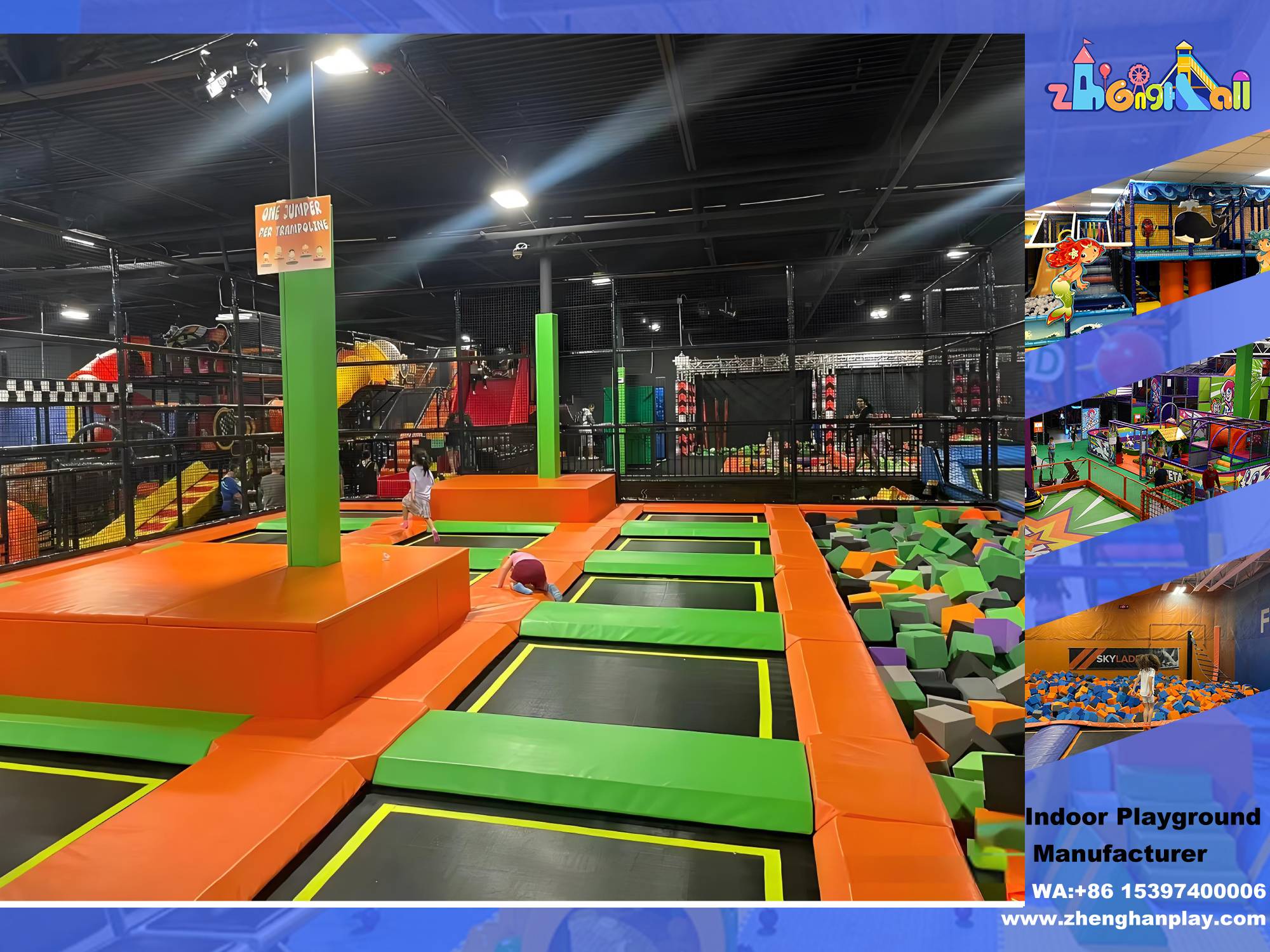 Successful Trampoline Park Project in New Zealand