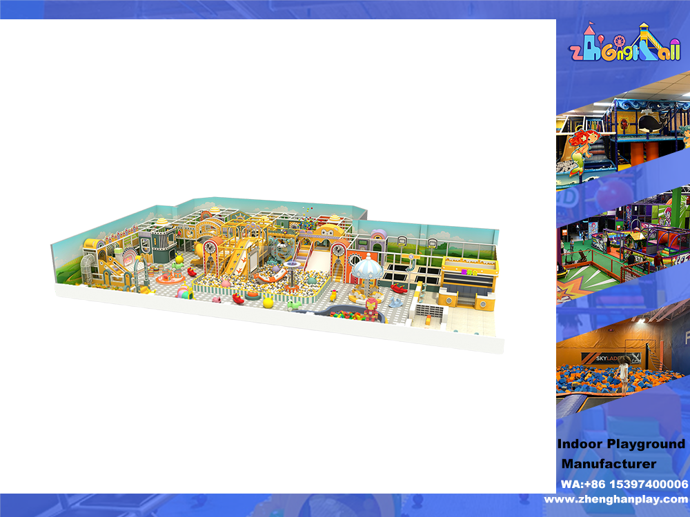 380sqm indoor playground case