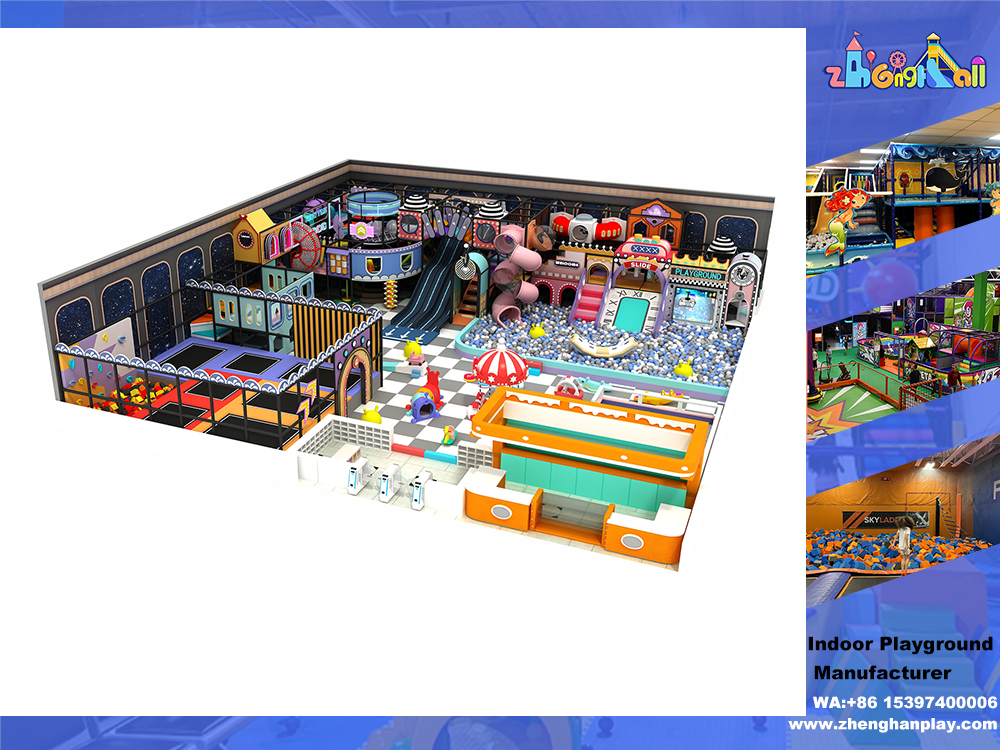 A Creative and Modern Indoor Playground Design Case Study