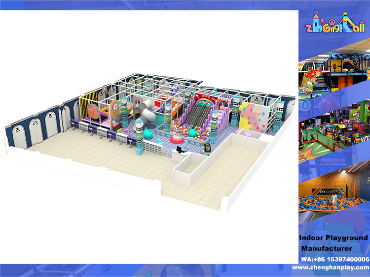 200 square meters indoor playground scheme