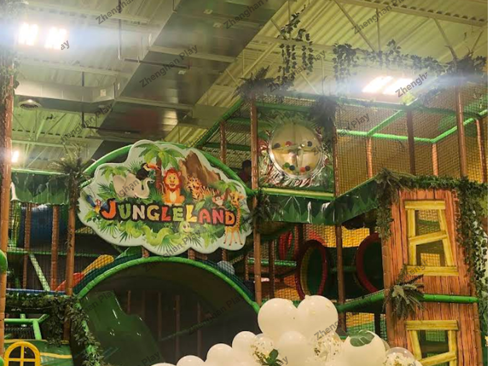 Jungle Land – 300sqm Indoor Playground Project in Concord, Canada