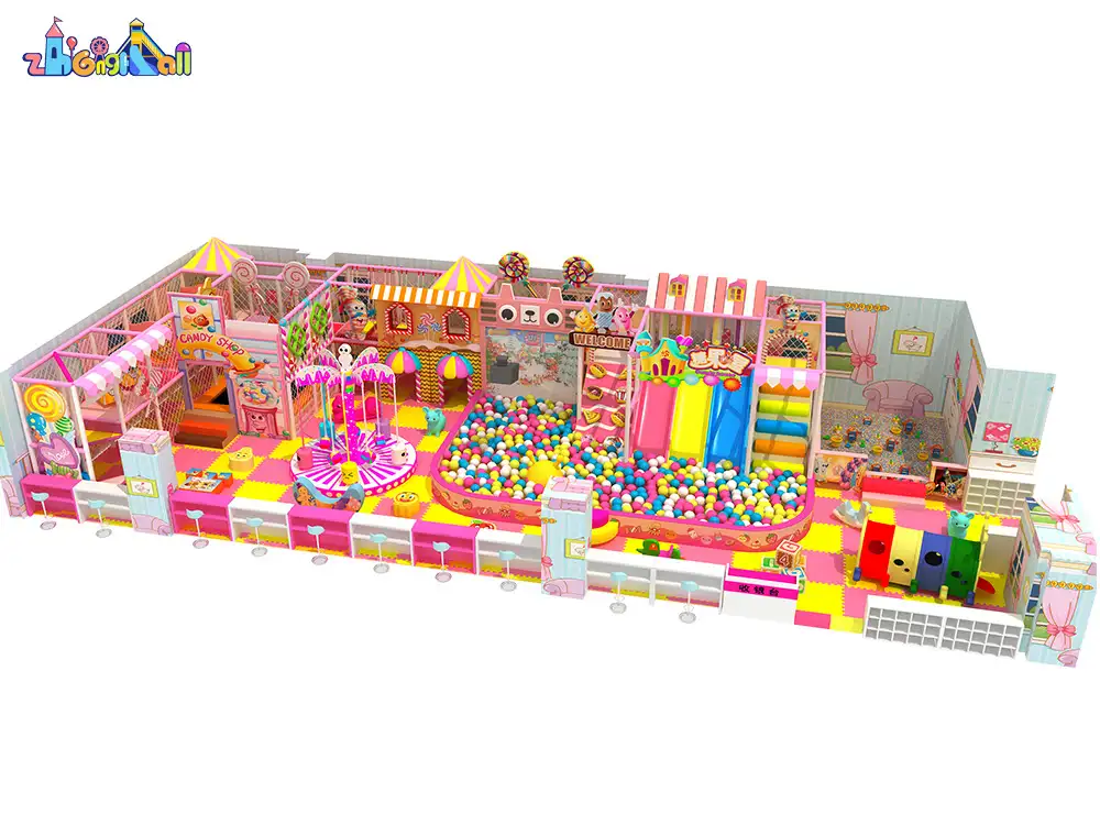 Candy Series Indoor Playground for Sale ZH-CA-01