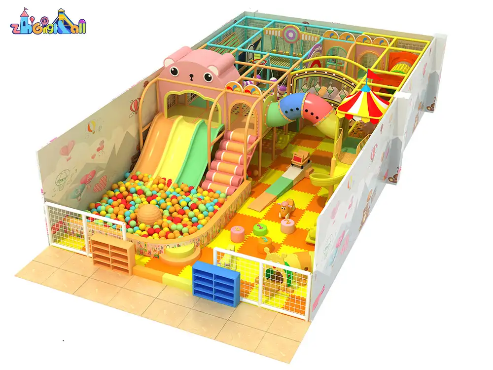 Commercial Kids Candy theme Indoor Playground ZH-CA-05