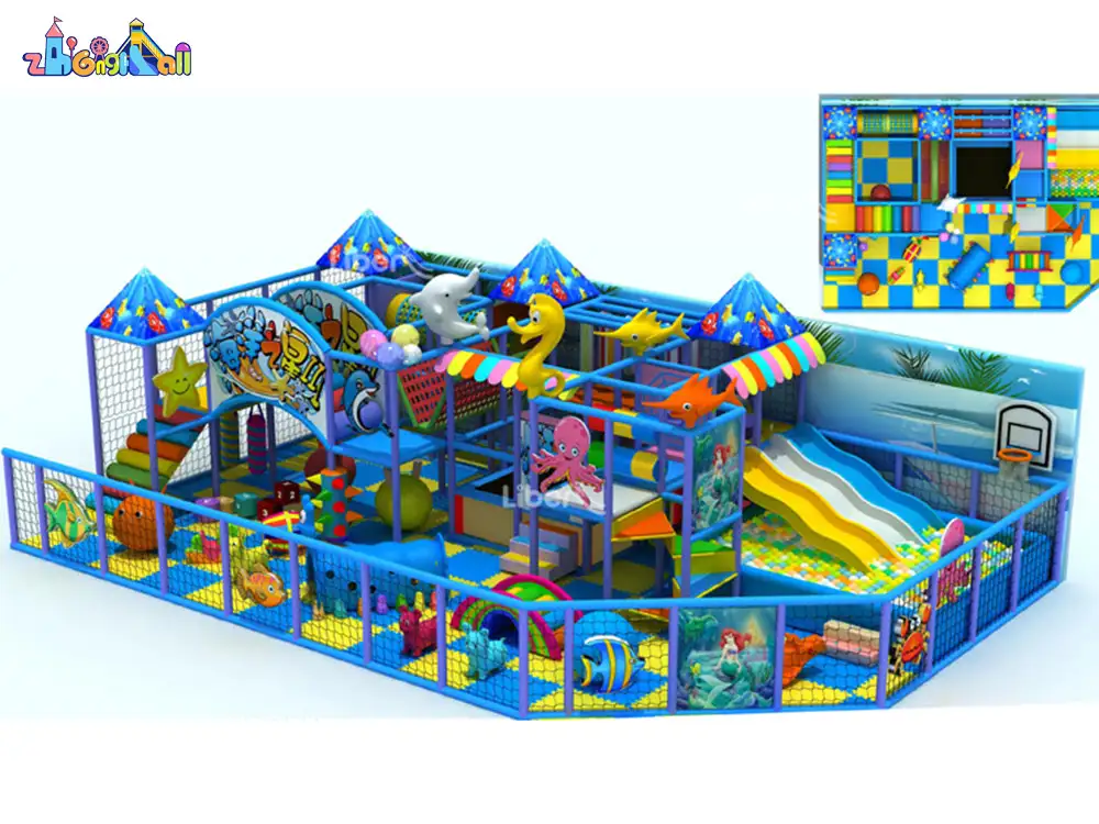 Ocean theme Customized design interrior playground ZH-OC-06