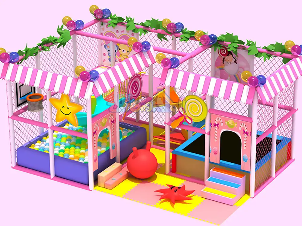 Sweety-Candy Theme Indoor Playground Set for KidsZH-CA-07