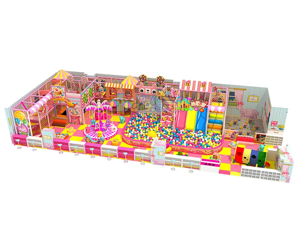 Customized Children Playground Candy Theme