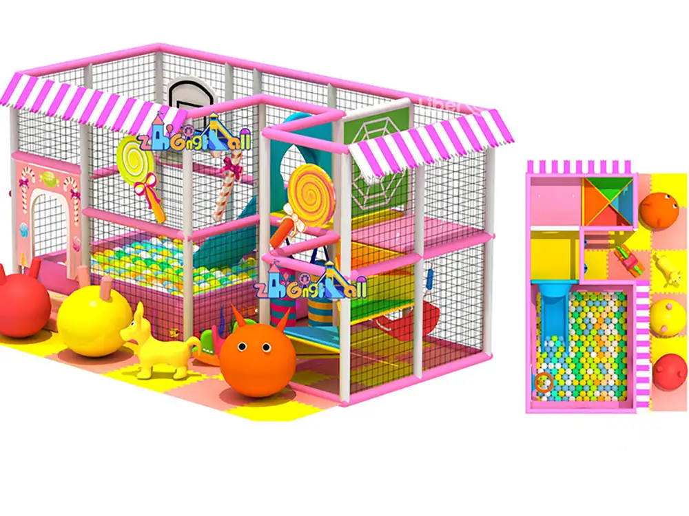 Mini Indoor Plsyground for Small Toddler Kids