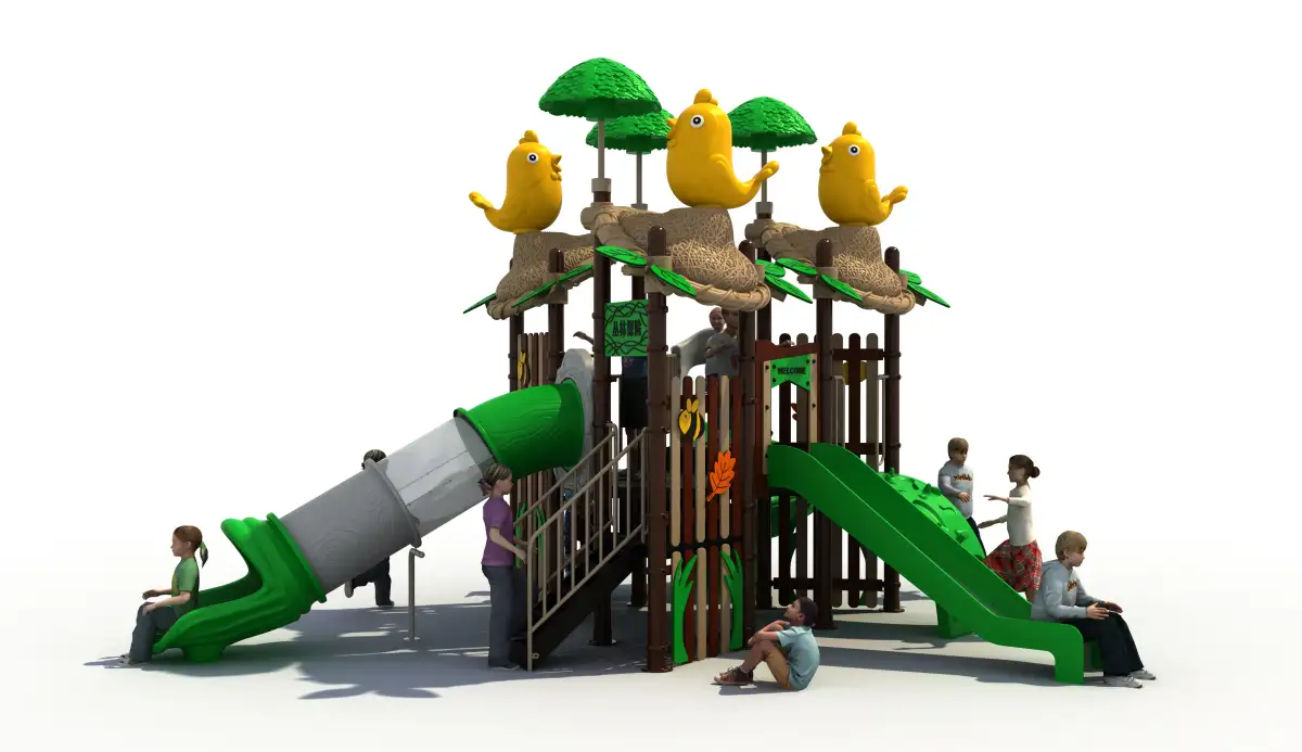 Cost-Effective Amusement Outdoor Playground for Kids ZH-LN001