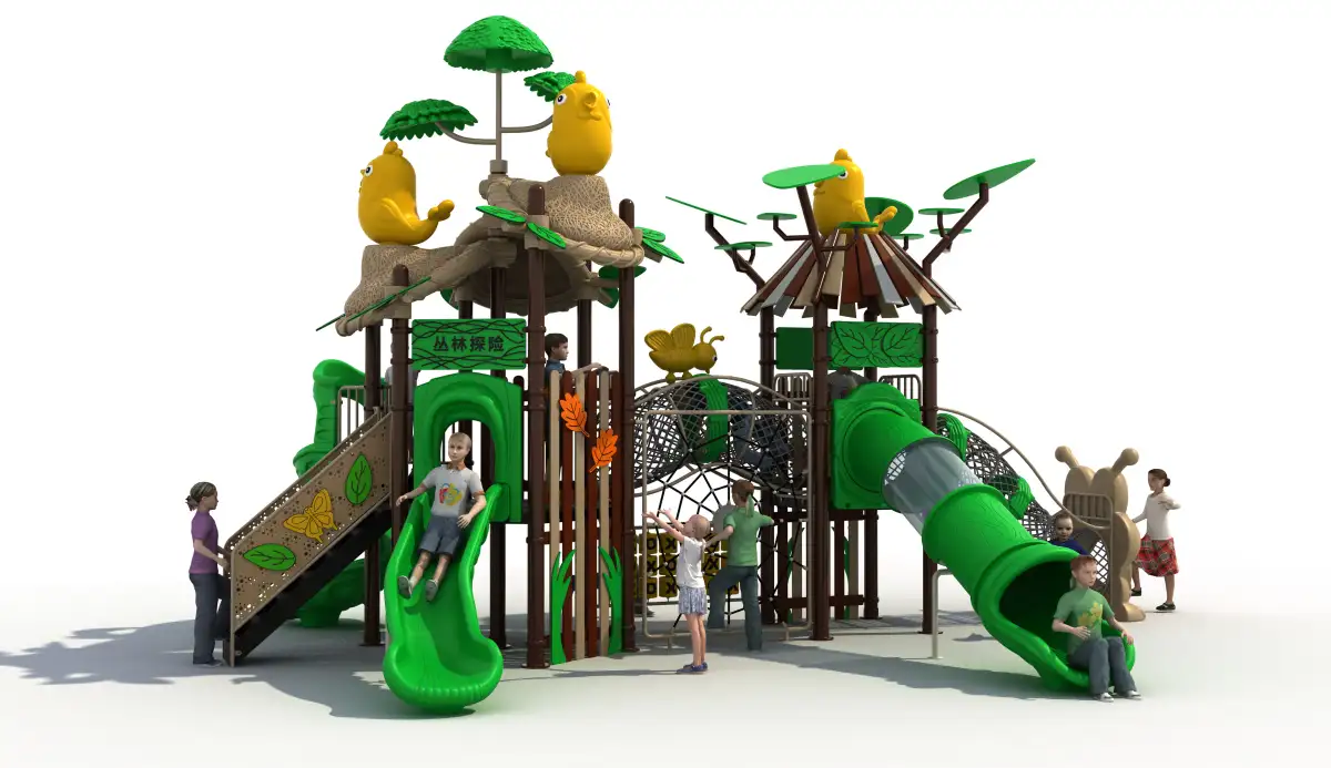 Big Size Environment Outdoor Play Equipments for Open Zone ZH-LN002