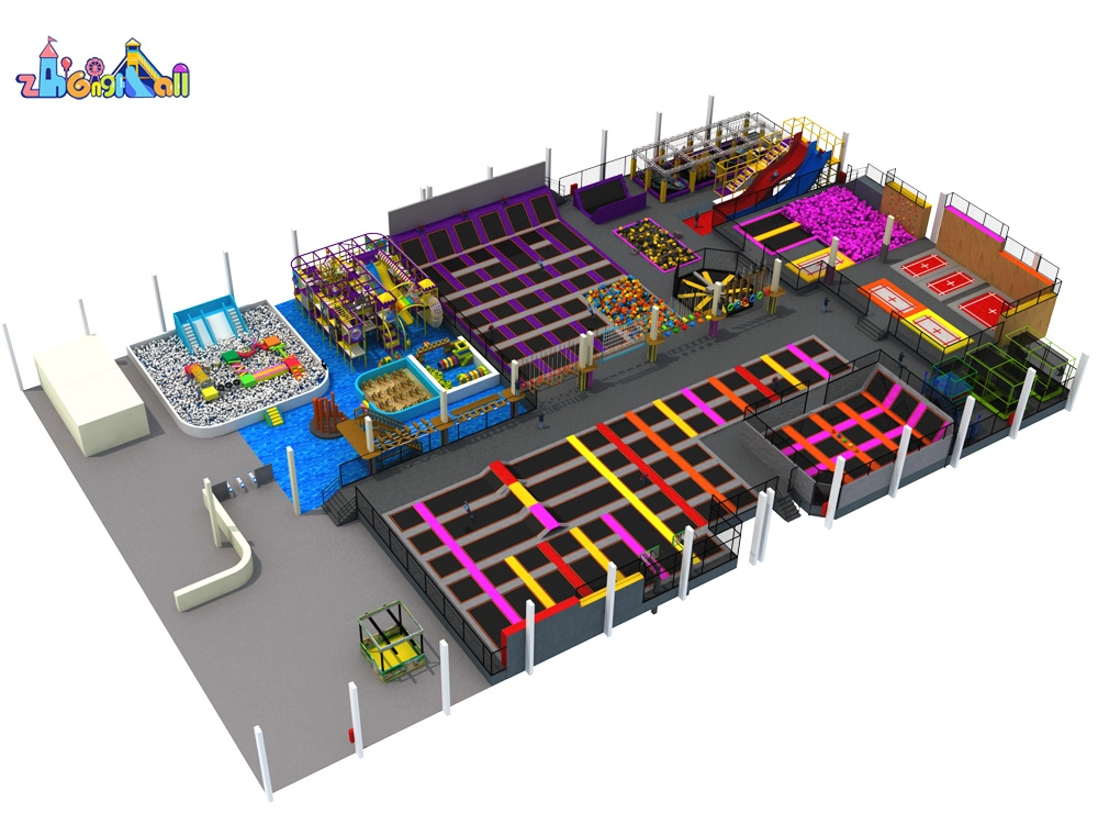 Hot Selling Indoor Trampoline Park With Nice Price for Kids