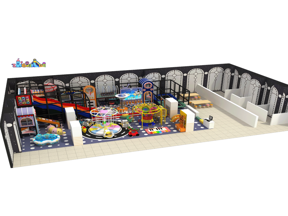 170 sqm kids indoor playground equipment play area