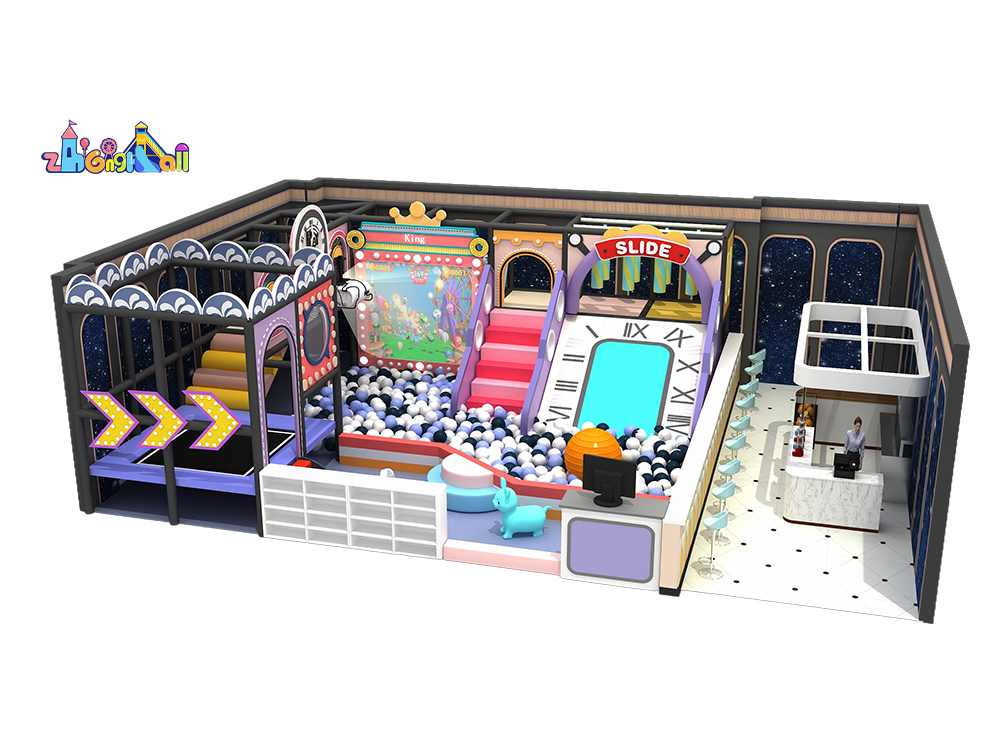 60 sqm soft play indoor playground plan