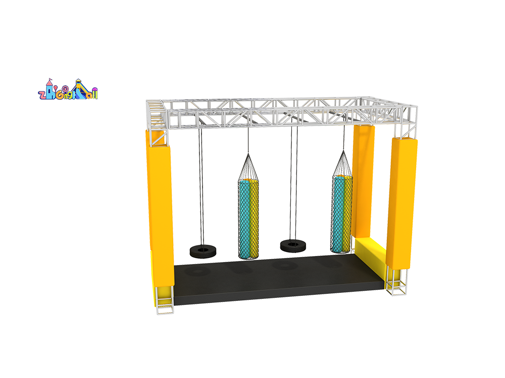 Extreme challenge indoor playground ninja course equipment