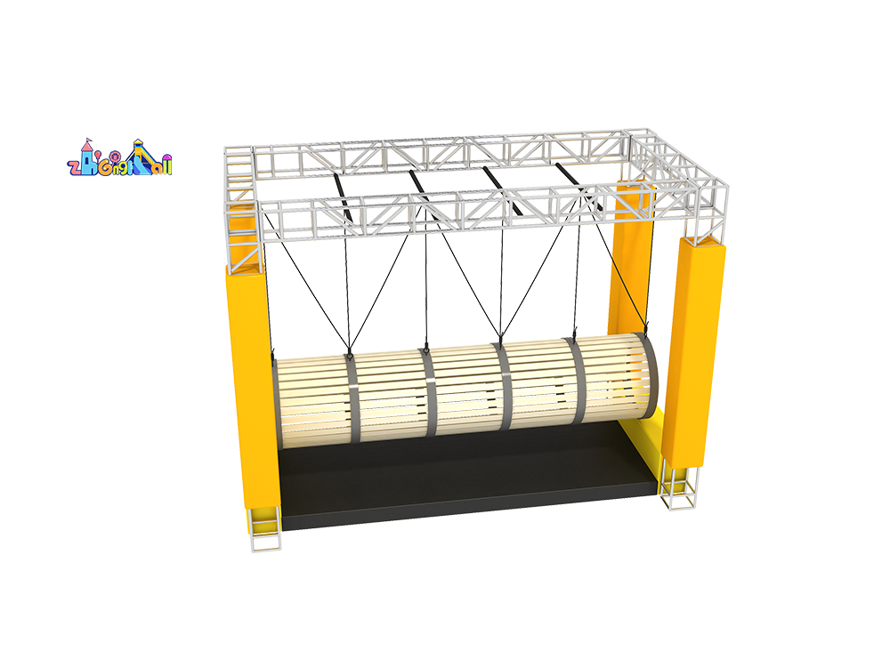 Indoor playground Ninja obstacle challenge equipment for children