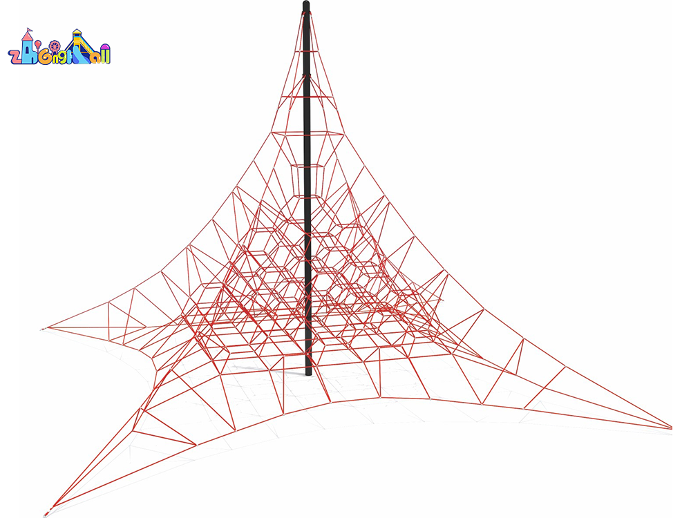 High-Strength Rope Net for Outdoor Playground Equipment Installation