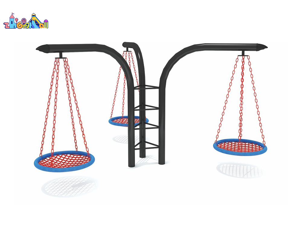 Spacious and Comfortable Outdoor Playground Swing for Group Play