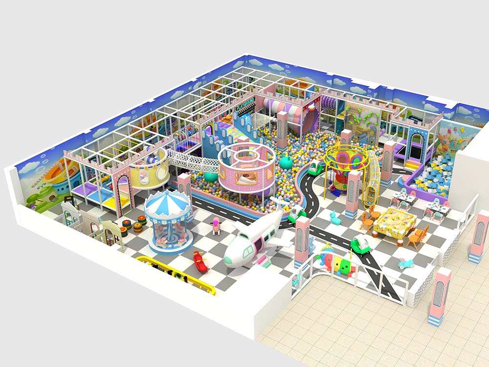 430㎡commercial indoor play equipment