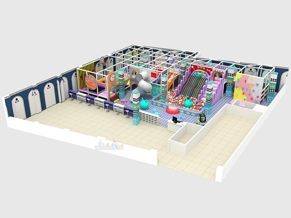 267㎡ indoor commercial playground for sale