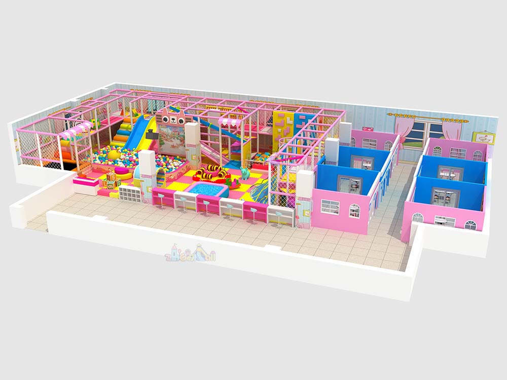 280㎡ China Produces Indoor Commercial Playgrounds