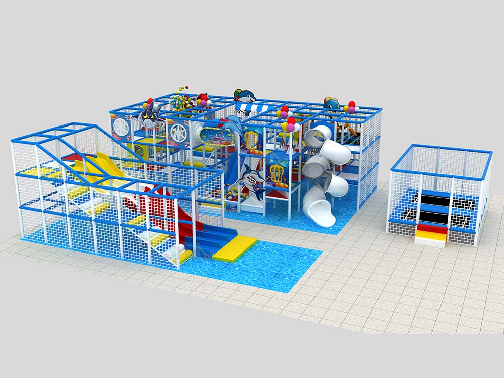 350㎡ Commercial Indoor Play Area Equipment