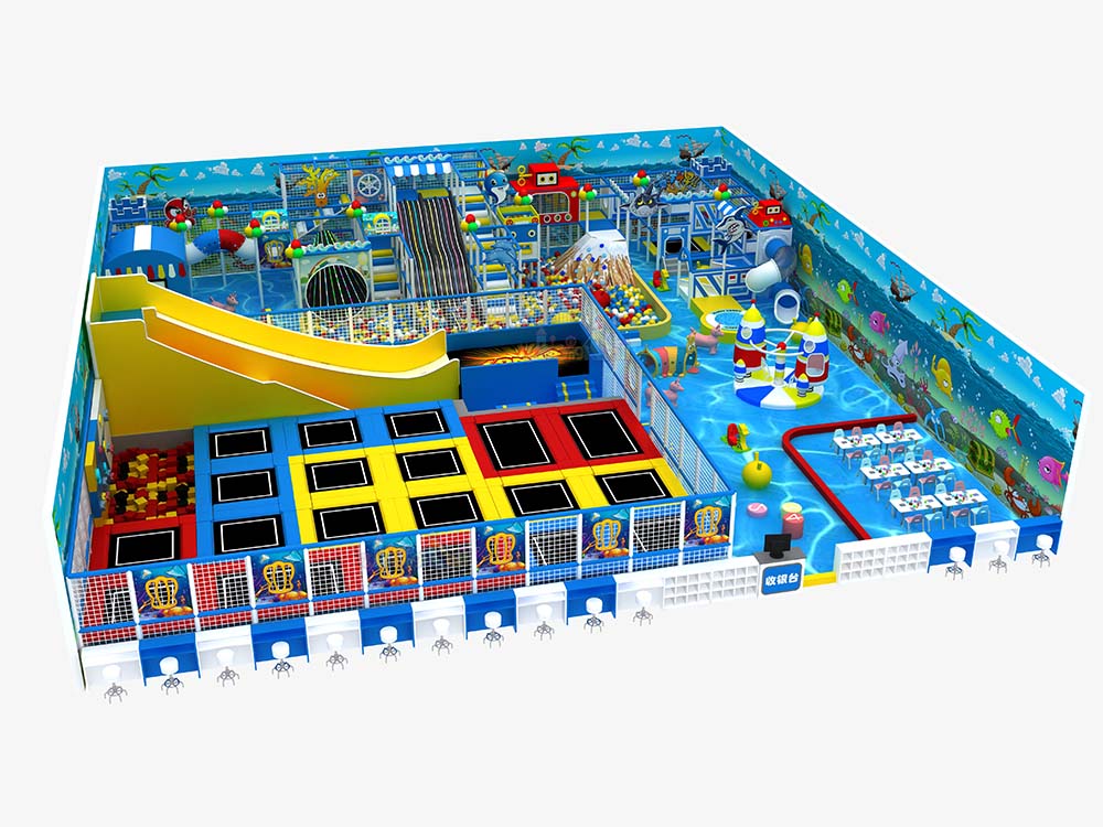 375㎡ Commercial Indoor Playground Equipment