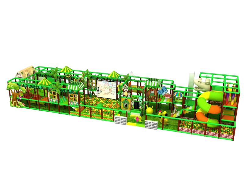 120㎡ High Quality,Vibrant and Interactive Indoor Playground 