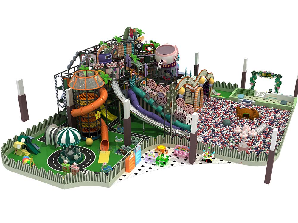 862㎡ Fantasy Kingdom Indoor Playground Adventure Center For Kids