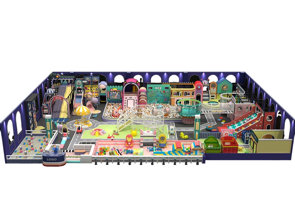 690㎡ Vibrant And Lovely Candy Theme Indoor Playground Manufacturers